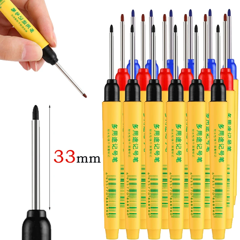 6pcs/set 33mm Red/Blue/Black L – Whiteboard Marker Set Bewertung und Preis