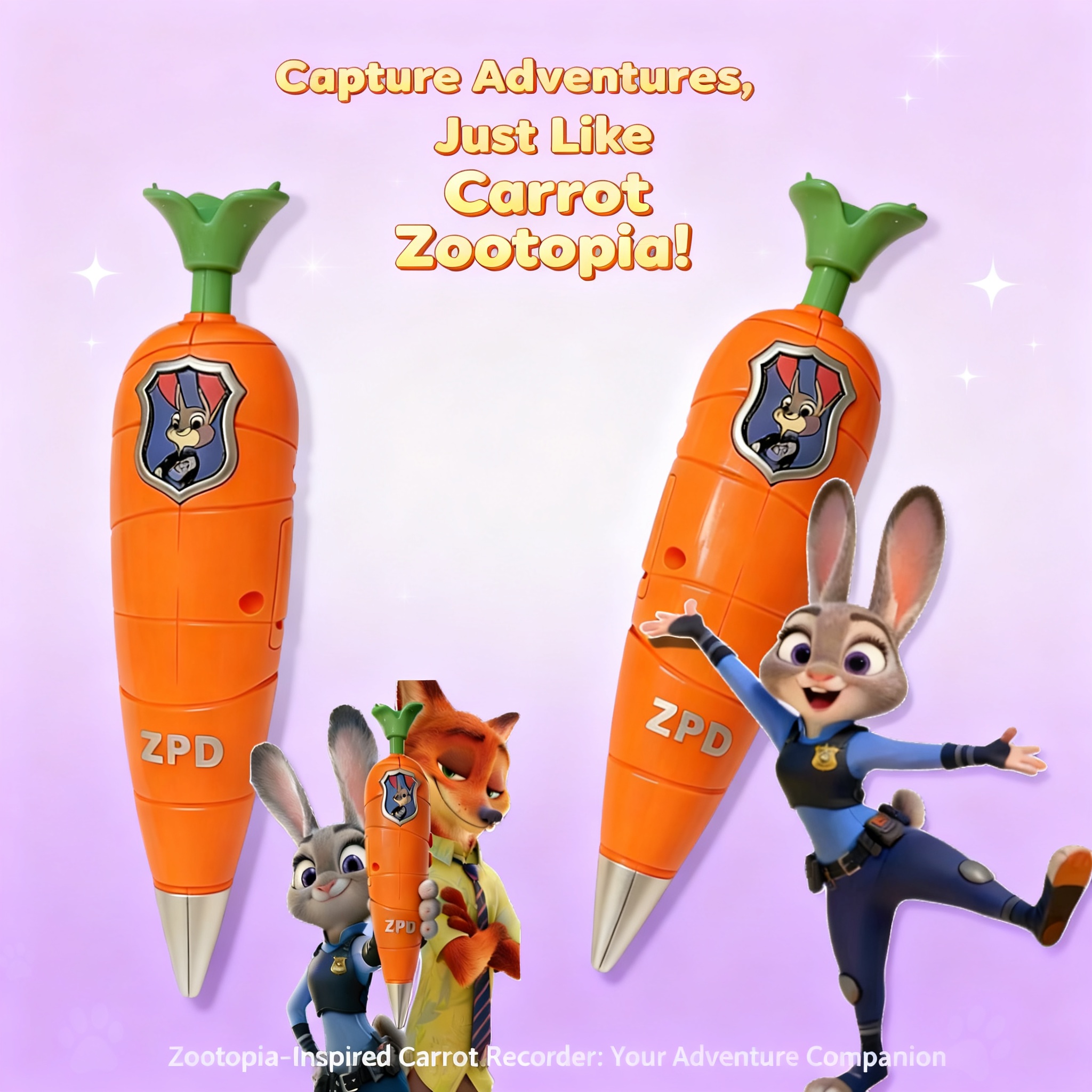 Zootopia 2 Carrot Recorder Pen – Stationery Supplier Bewertung und Preis