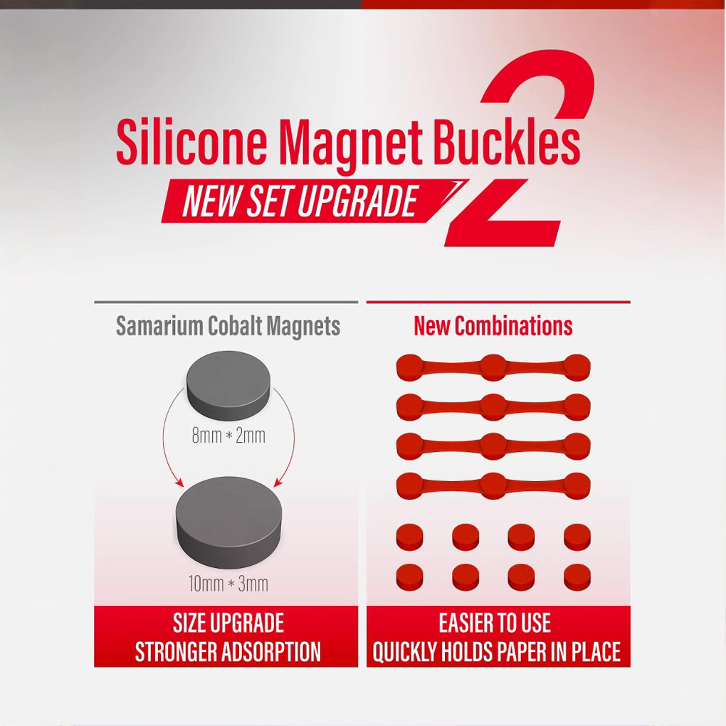 1-4pcs Air Fryer Magnet Silico – Paperclip Magnetic Set Bewertung und Preis