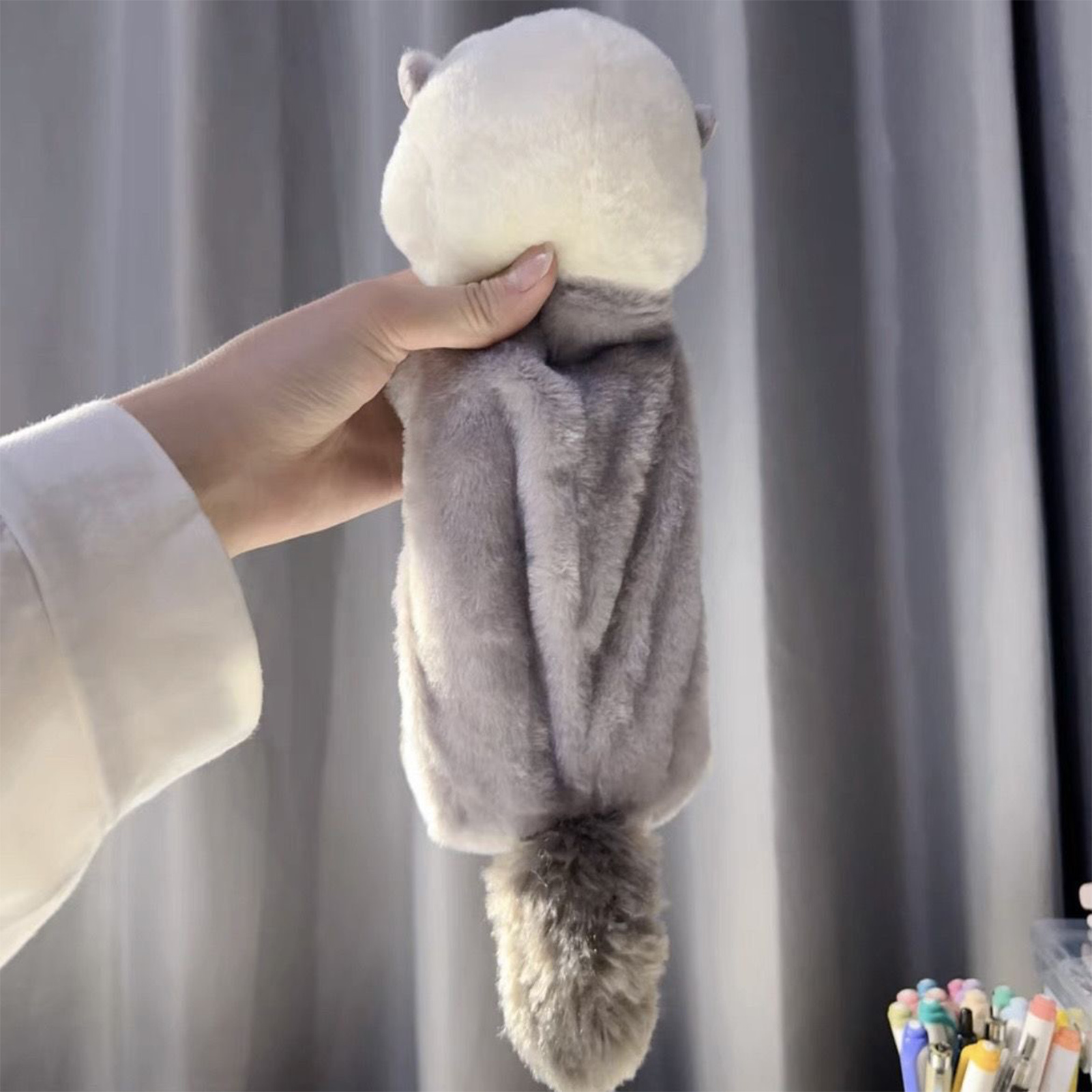 Creative Plush Toy Pencil Case – Stationery Supply Bewertung und Preis