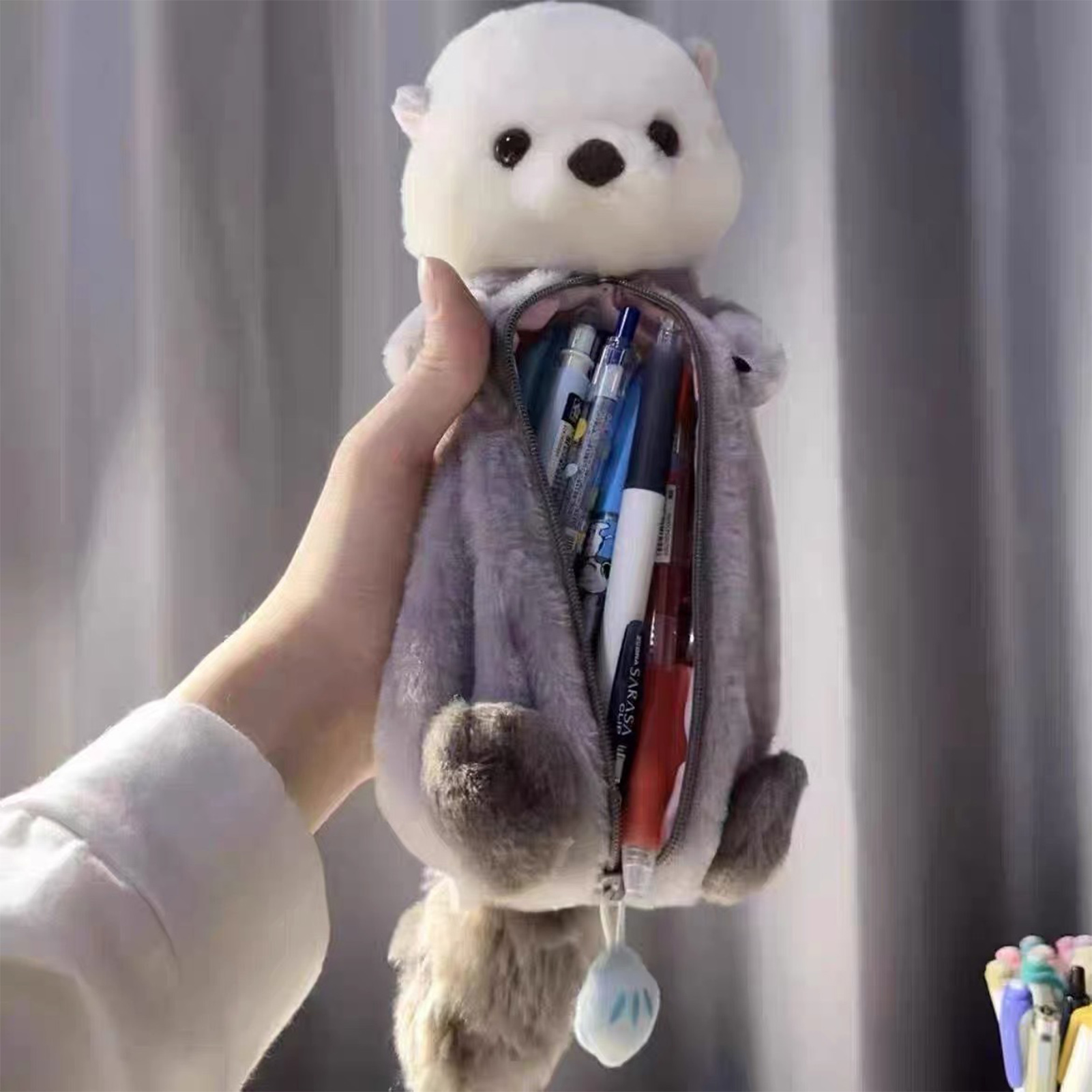 Creative Plush Toy Pencil Case – Stationery Supply Bewertung und Preis