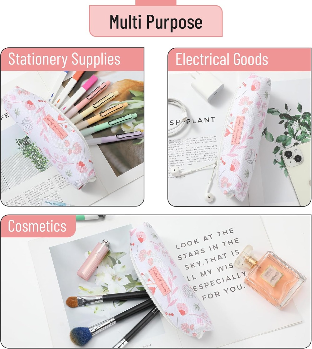 Multipurpose Canvas Pencil Pou – Ideal Stationery & Office Supply Bewertung und Preis