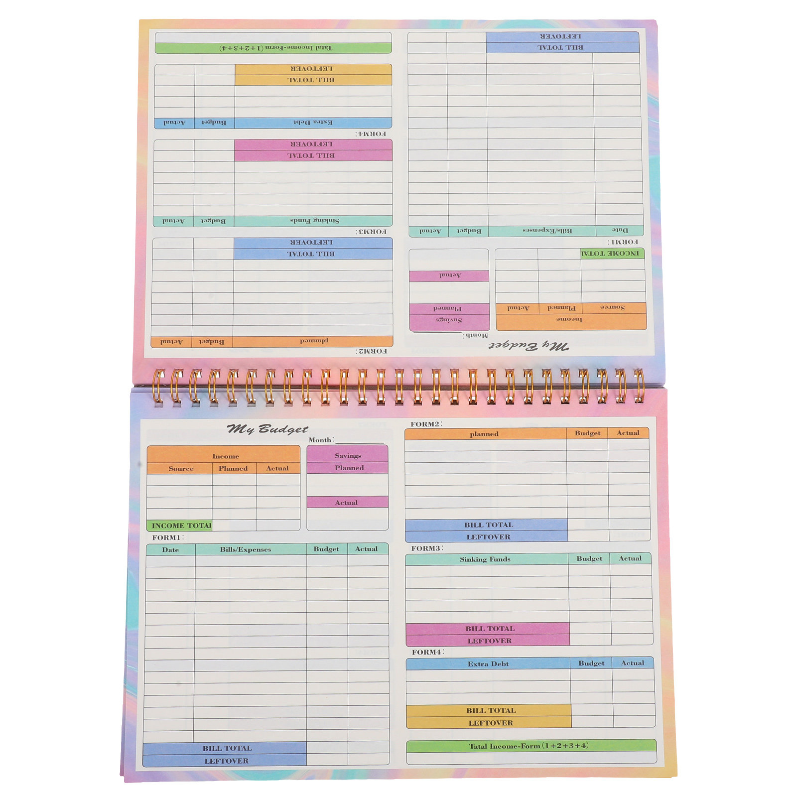 B5 Financial Tracker Notebook  – Planner Weekly Budget Bewertung und Preis