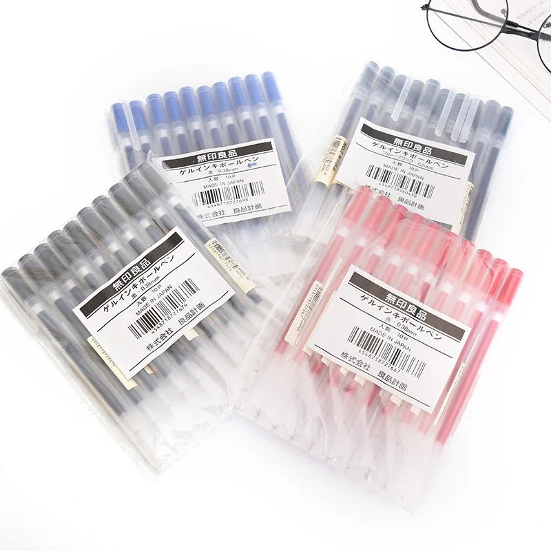 10-30Pcs/Set 0.38/0.5mm Gel pe – Office Stationery Supply Business Bewertung und Preis