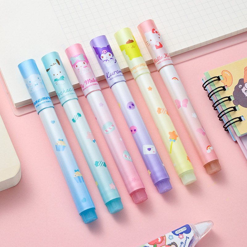 6Pcs Sanrio Hello Kitty Highli – Highlighter Set Pastel Bewertung und Preis