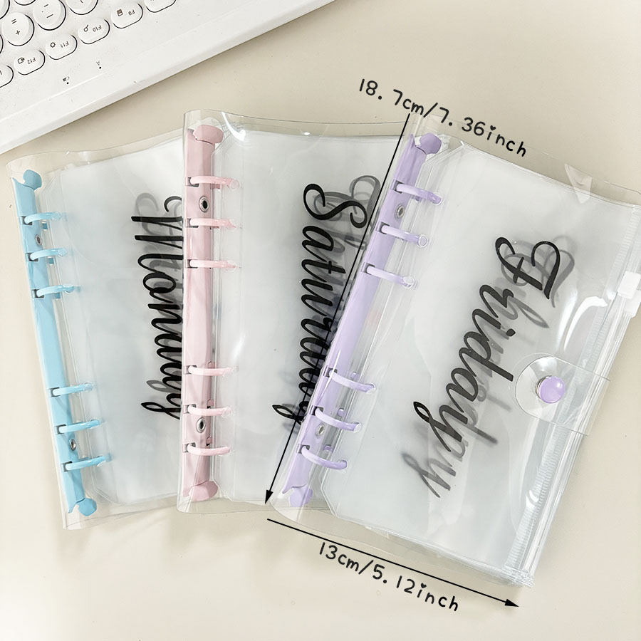 SKYSONIC 1 Set A6 Macarone Bin – Planner Weekly Budget Bewertung und Preis