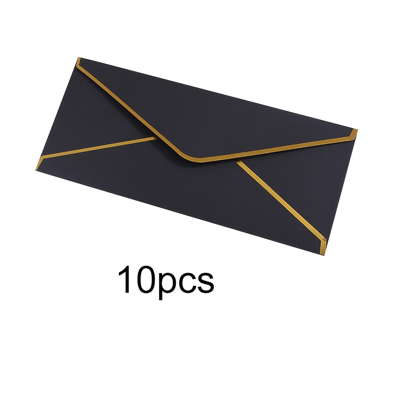 10 PCS  High-end Black Envelop – Letter Envelope Kraft Bewertung und Preis