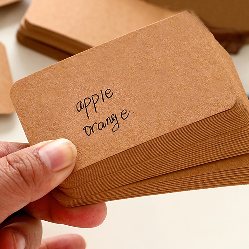 100pcs Kraft Paper Blank Greet – Letter Envelope Kraft Bewertung und Preis