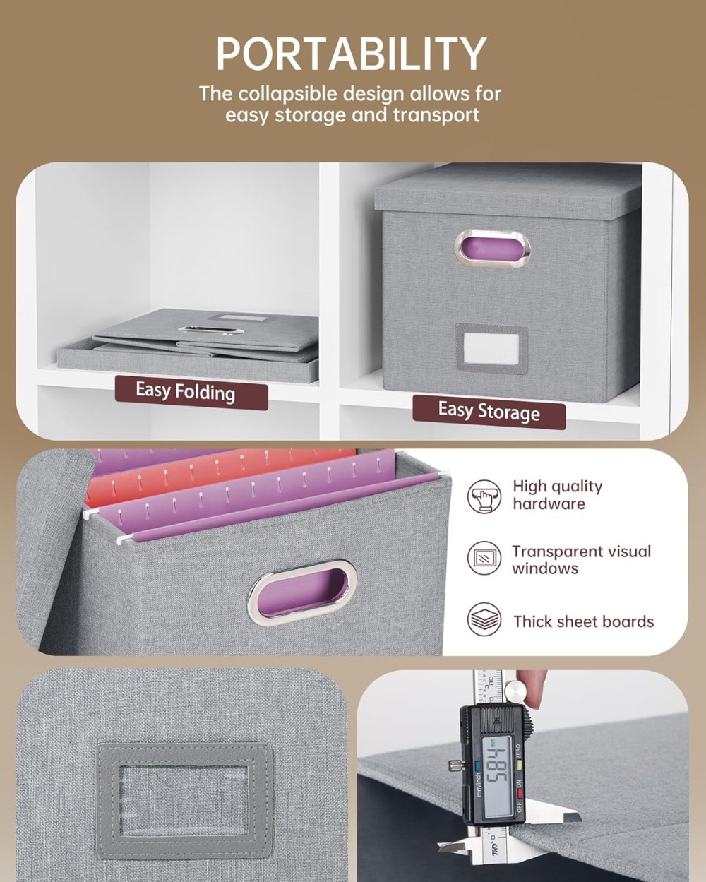 Oterri File Organizer Box, Han – File Folder Hanging Bewertung und Preis