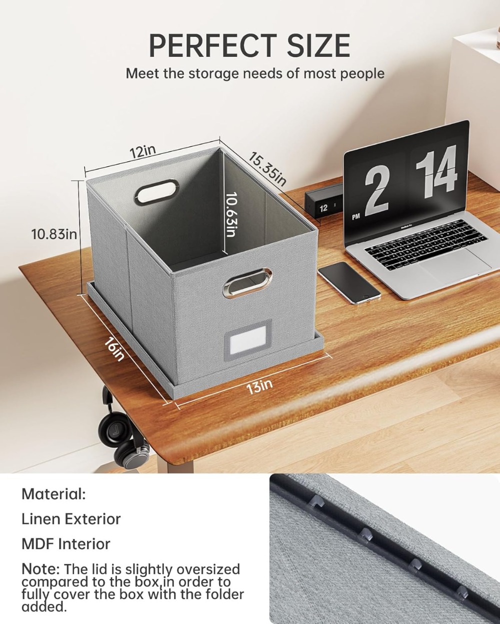 Oterri File Organizer Box, Han – File Folder Hanging Bewertung und Preis