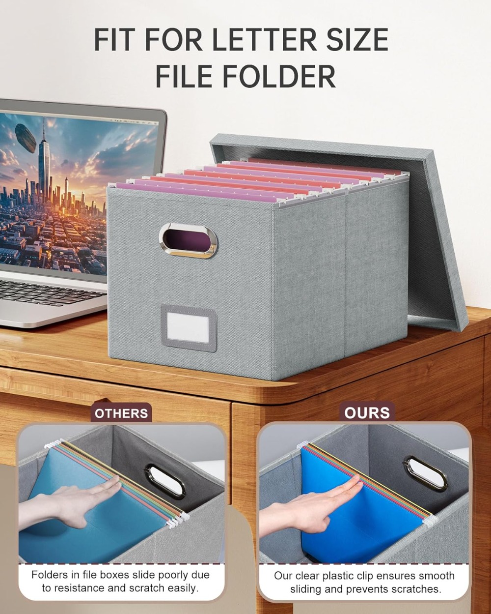 Oterri File Organizer Box, Han – File Folder Hanging Bewertung und Preis