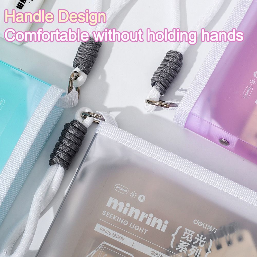 Portable Transparent A4 Zipper – Office Stationery And Supply Bewertung und Preis