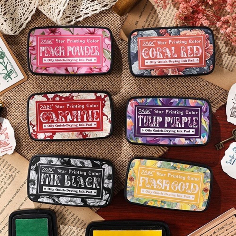 New Colorful Ink Pad Rectangul – Self Inking Stamp Bewertung und Preis