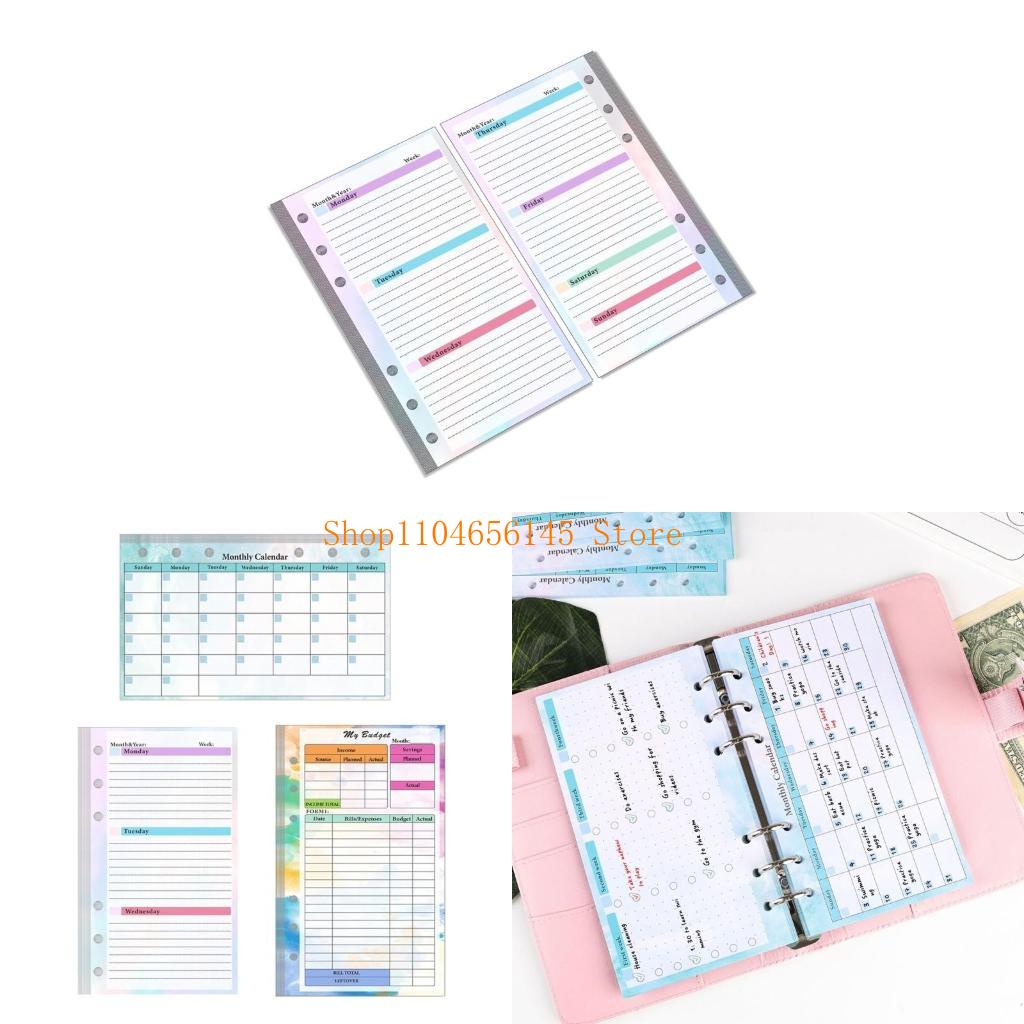 Loose Leaf Refill Paper Lined  – Planner Weekly Budget Bewertung und Preis