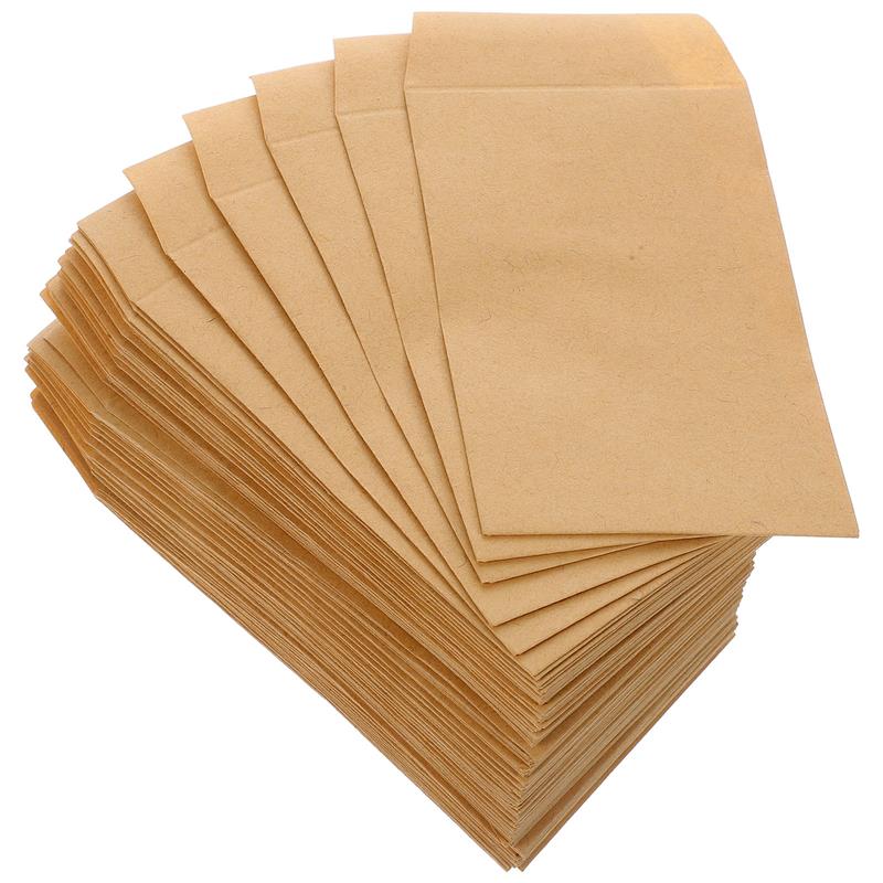 100Pcs Small Kraft Seed Envelo – Letter Envelope Kraft Bewertung und Preis