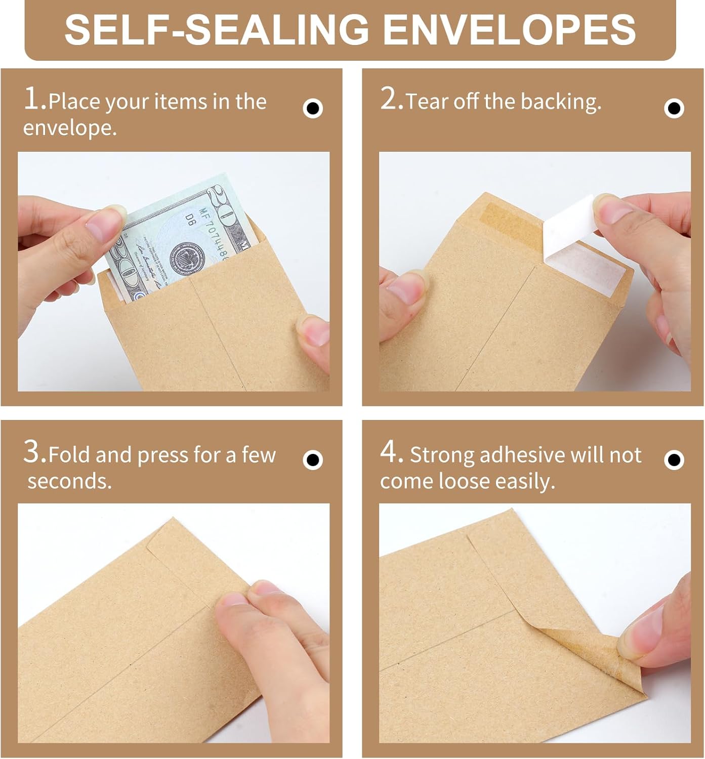 120 Cash Envelopes for Money K – Letter Envelope Kraft Bewertung und Preis