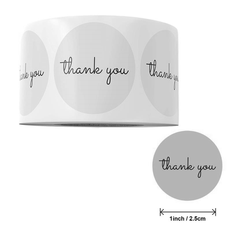 500 Thank You Stickers Roll 25 – Sticker Label Roll Bewertung und Preis