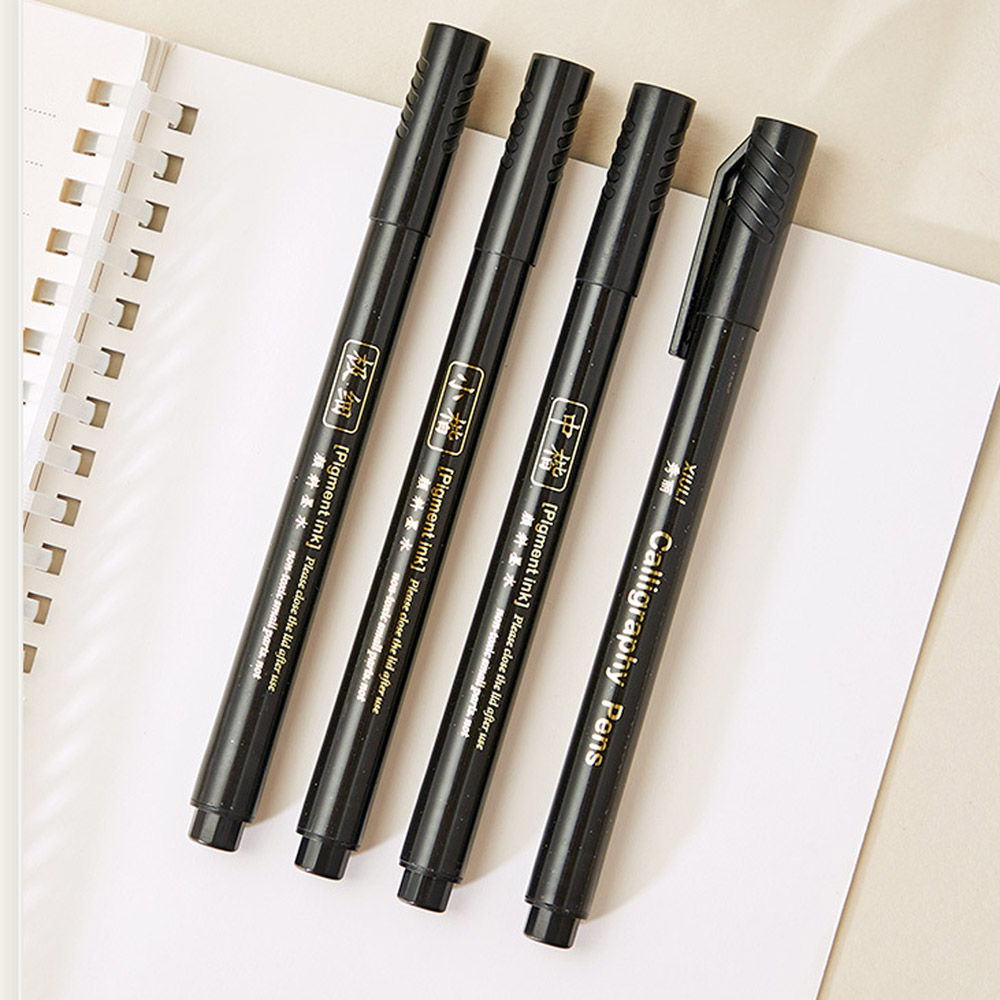 4pc Brush Pen Calligraphy Pen  – Stationery Supplier Bewertung und Preis