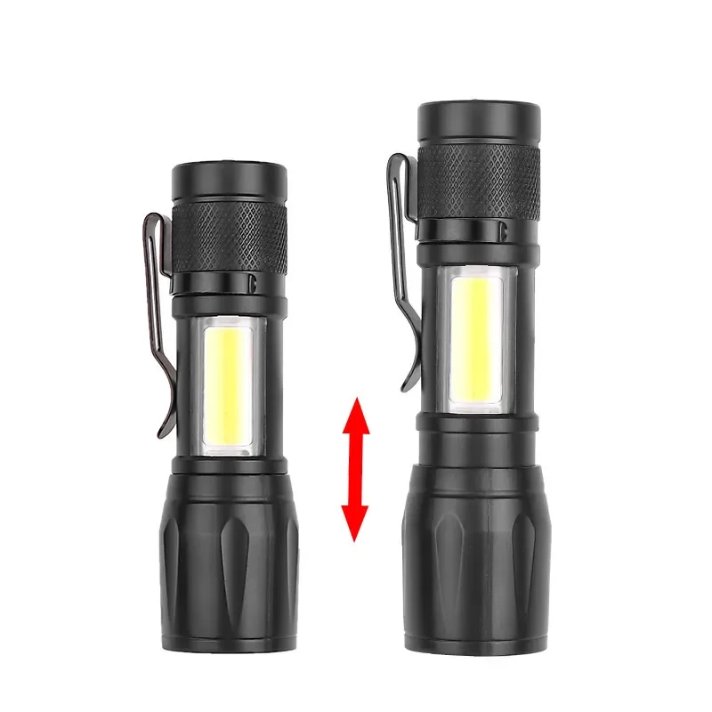 Mini LED Flashlight COB+XPE Po – Stationery Supply Bewertung und Preis