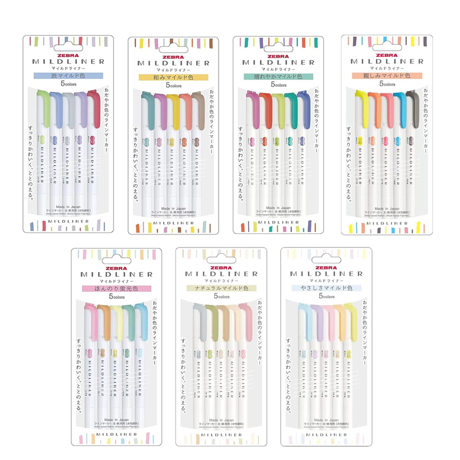 Japan ZEBRA Highlighter Pen Ne – Highlighter Set Pastel Bewertung und Preis