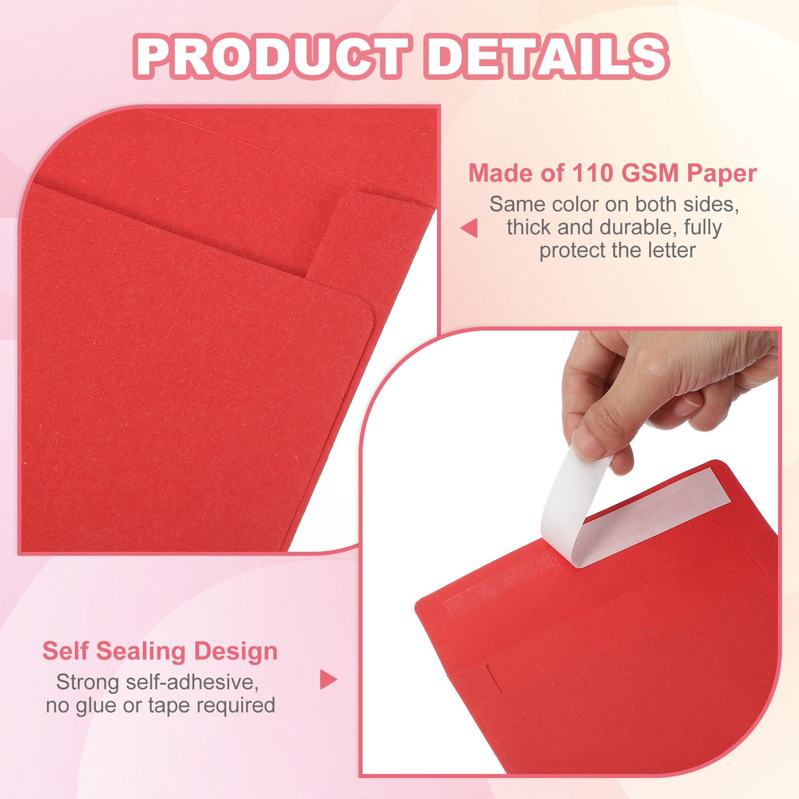 24Pcs A2 Envelopes Self Seal 1 – Letter Envelope Kraft Bewertung und Preis
