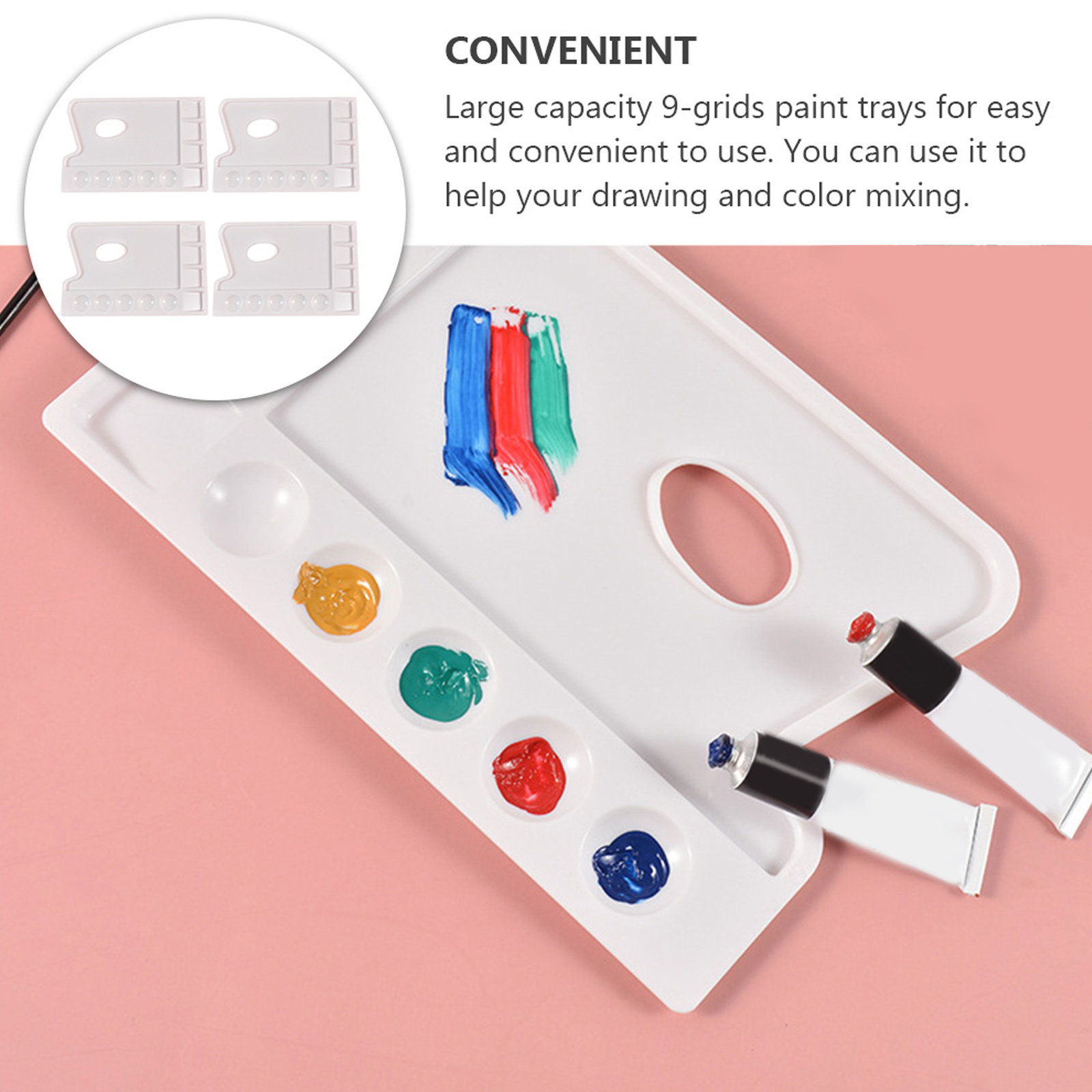 4Pcs Large Capacity Plastic Pa – Ideal Stationery & Office Supply Bewertung und Preis