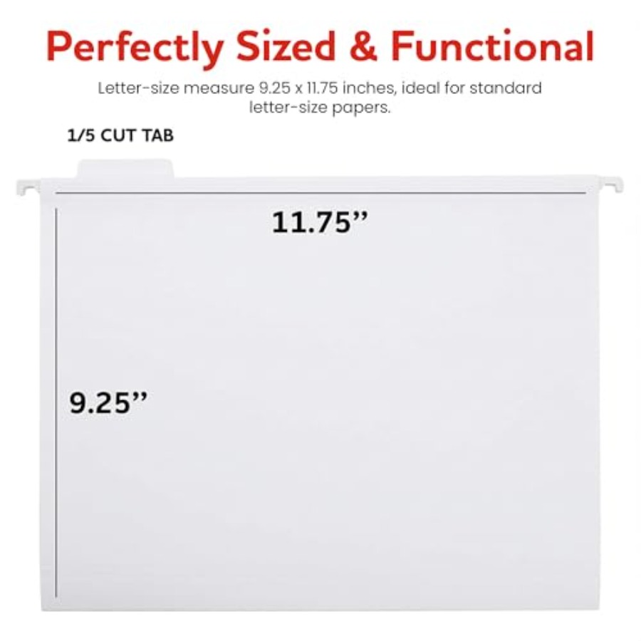 Hanging File Folders 8 Pack, L – File Folder Hanging Bewertung und Preis