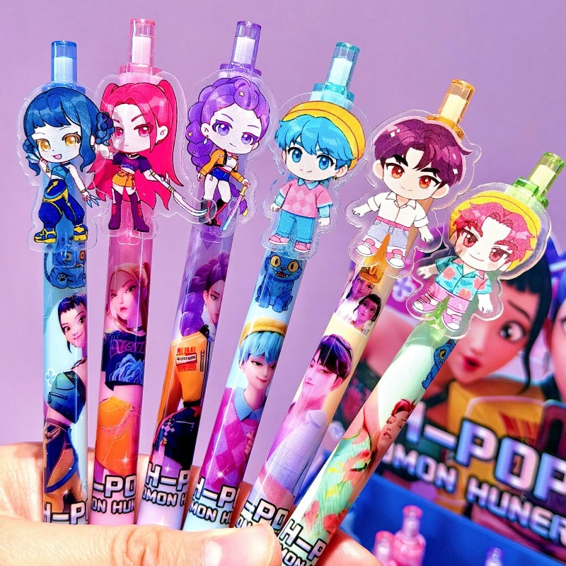 Anime Cartoon 0.5mm Black Pen  – Office Supply Office Stationery Items Bewertung und Preis