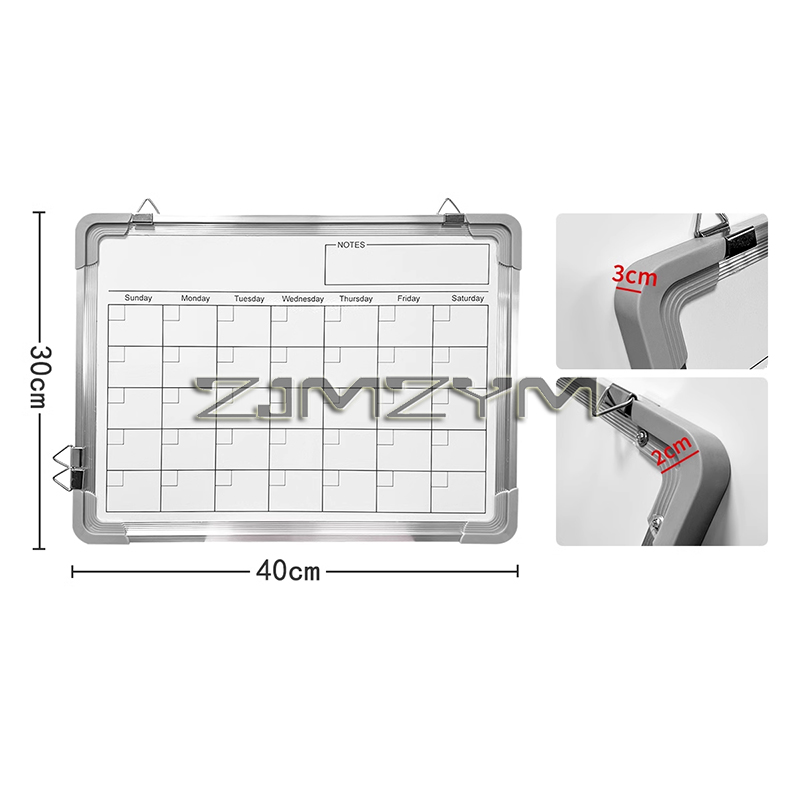 Wall Hanging White Board 40X30 – Whiteboard Marker Set Bewertung und Preis