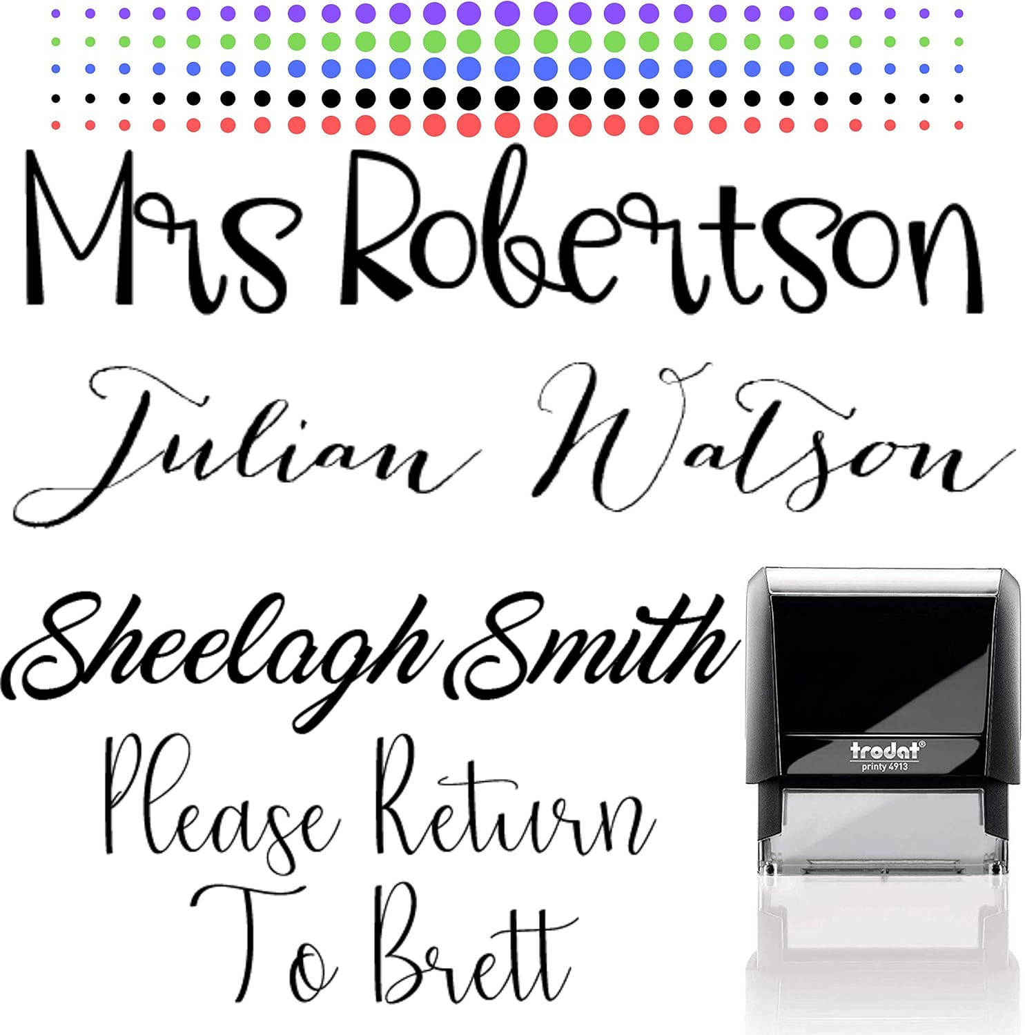 Custom Self-Inking Signature S – Self Inking Stamp Bewertung und Preis