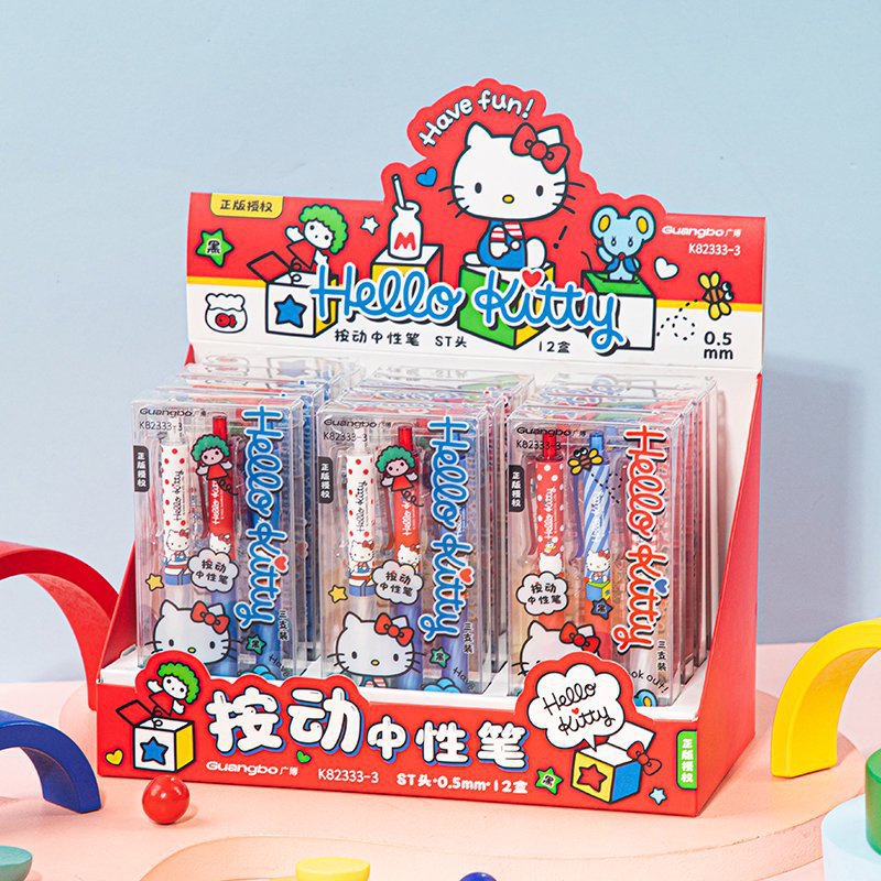 3Pcs Authorized Cartoon Kitty  – Stationery Office Bewertung und Preis
