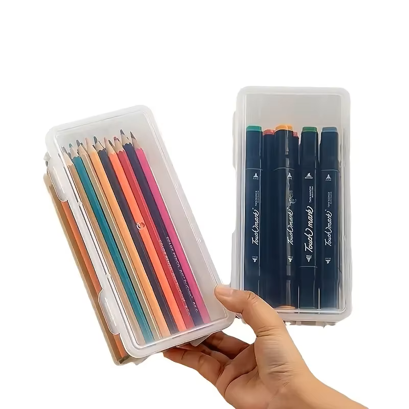 4 large transparent PP storage – Stationery And Office Supply Stores Bewertung und Preis