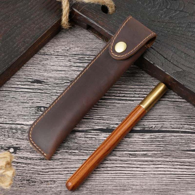 1pc Pen Bag Leather Packaging  – Office Stationery Supply Business Bewertung und Preis