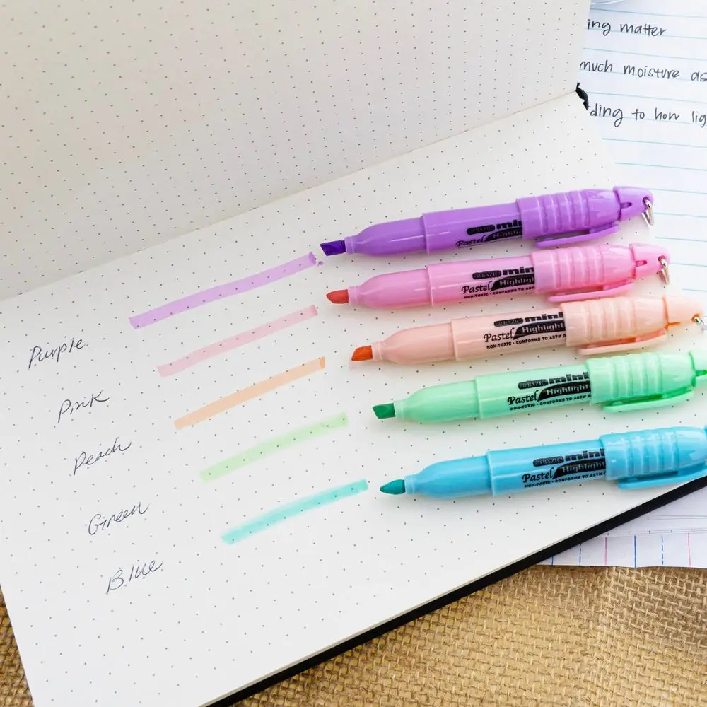 Mini Highlighter Pastel Color  – Highlighter Set Pastel Bewertung und Preis
