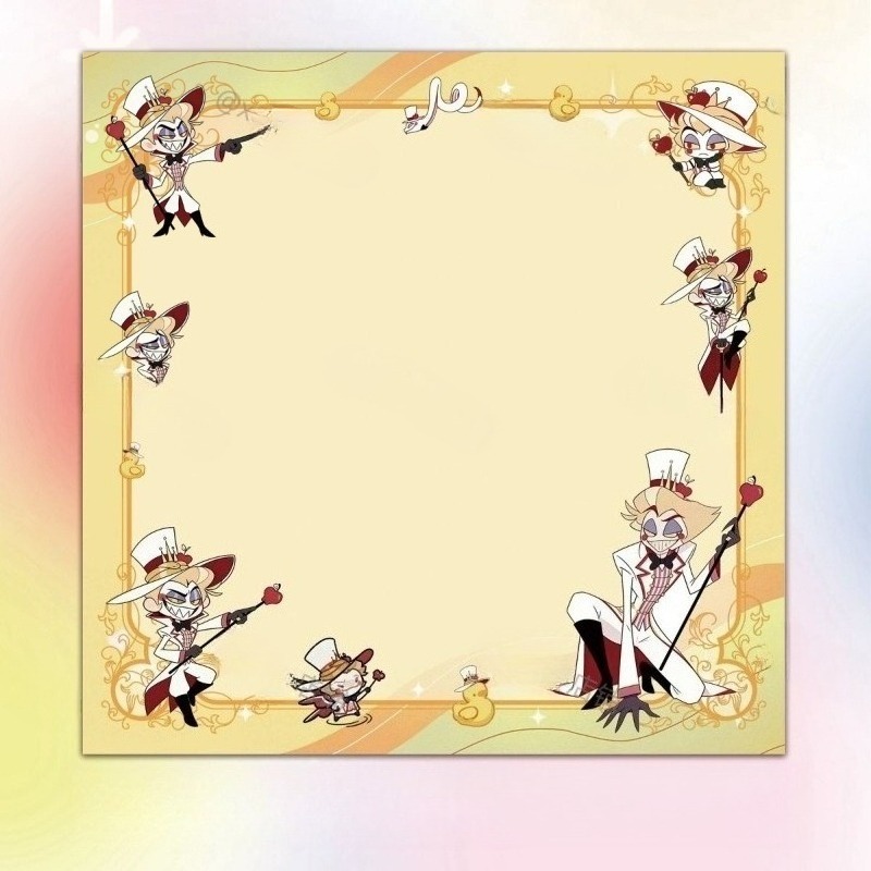 4Pcs Hazbin Hotel Zestial & Al – Stationery Office Bewertung und Preis