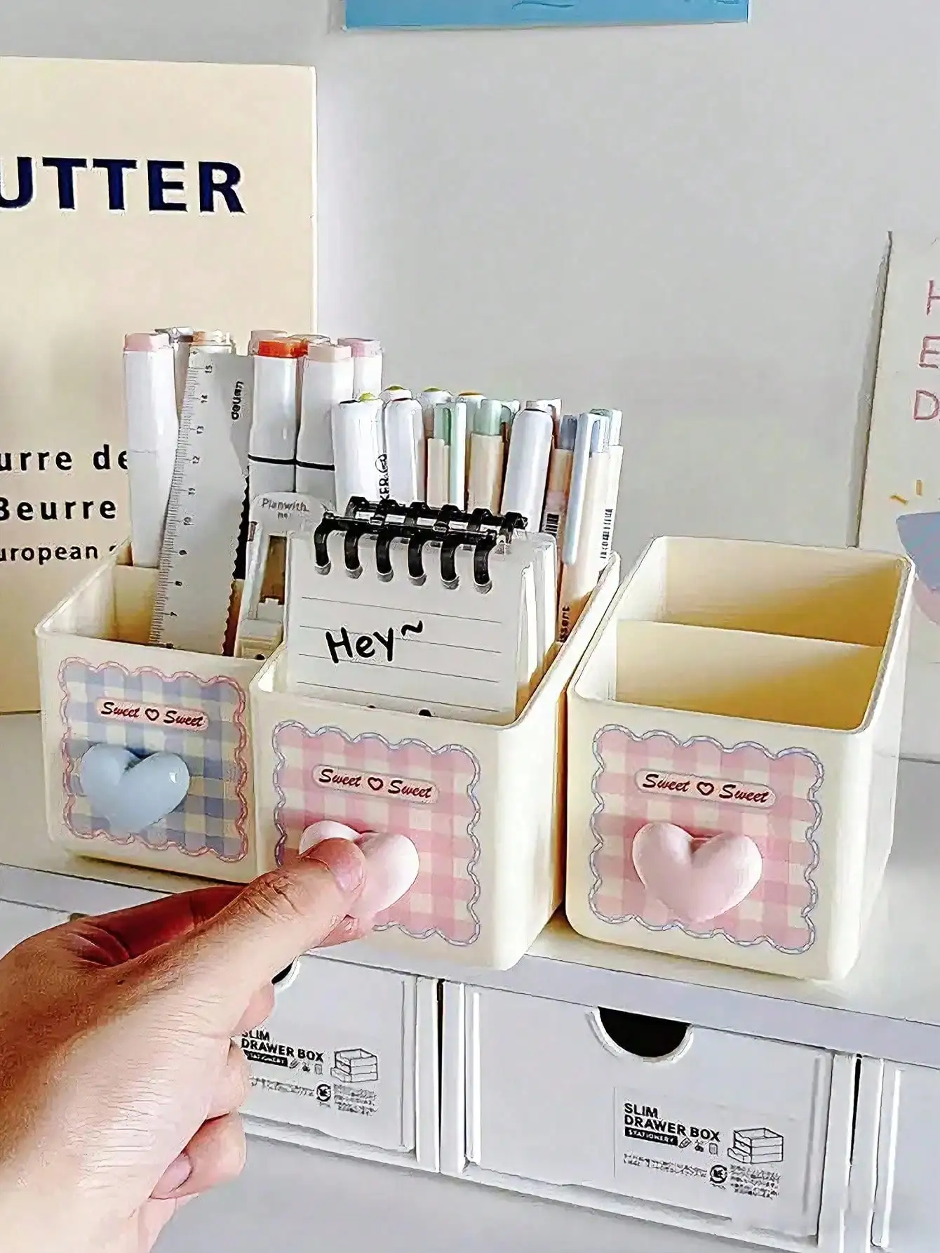 1pc Desktop Stationery Storage – Stationery And Office Supply Stores Bewertung und Preis