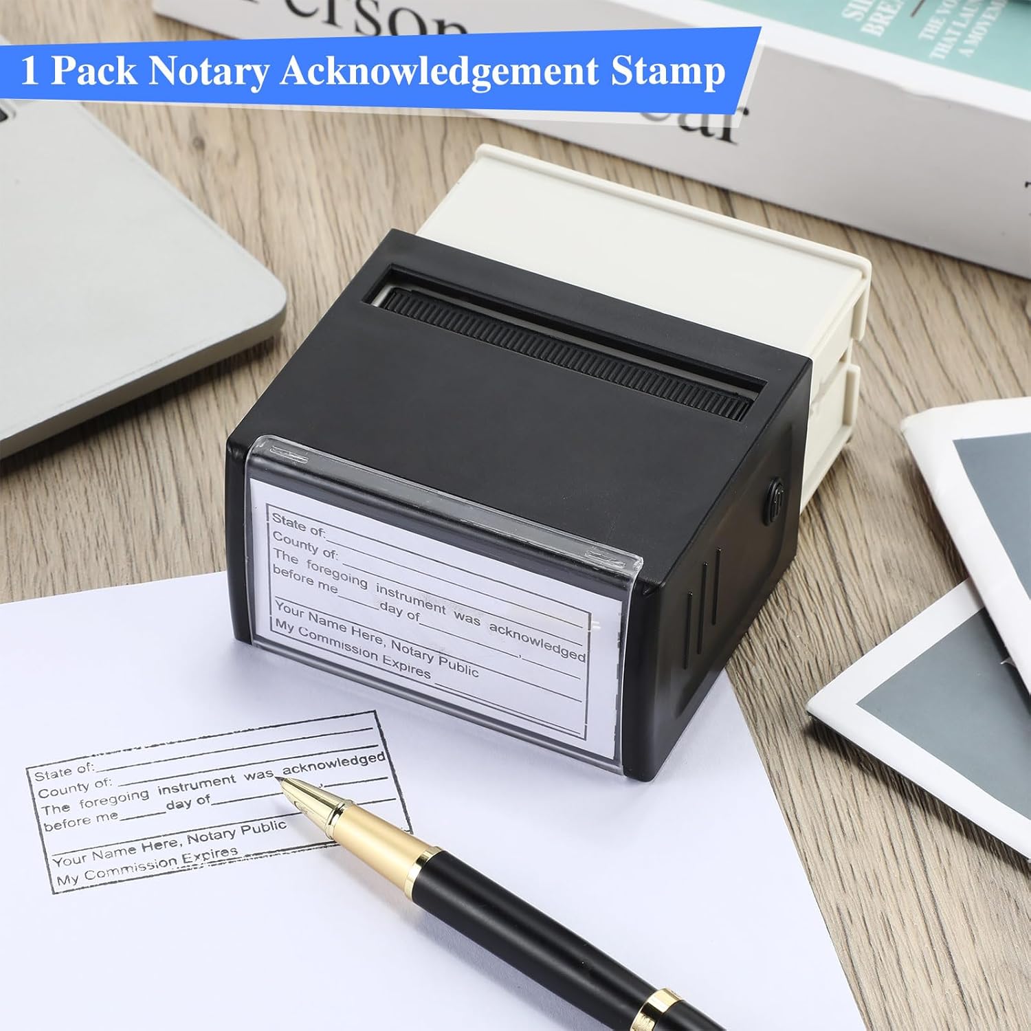 Self-Inking Notary Stamp for S – Self Inking Stamp Bewertung und Preis
