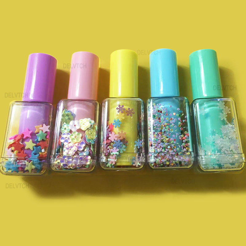 5Pcs Set Mini Sequin Nail Poli – Highlighter Set Pastel Bewertung und Preis