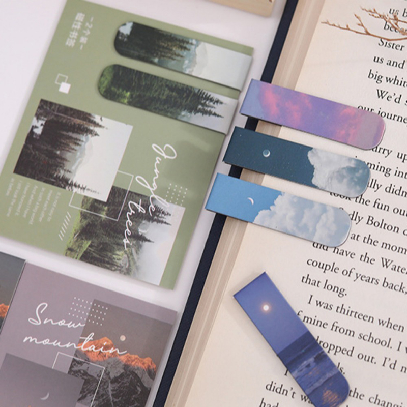 2Pcs/Set Fantasy Clouds Bookma – Paperclip Magnetic Set Bewertung und Preis