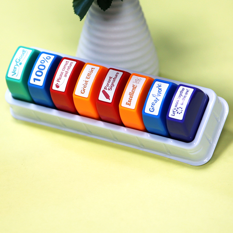 8 Teacher stamps Classroom Tea – Self Inking Stamp Bewertung und Preis
