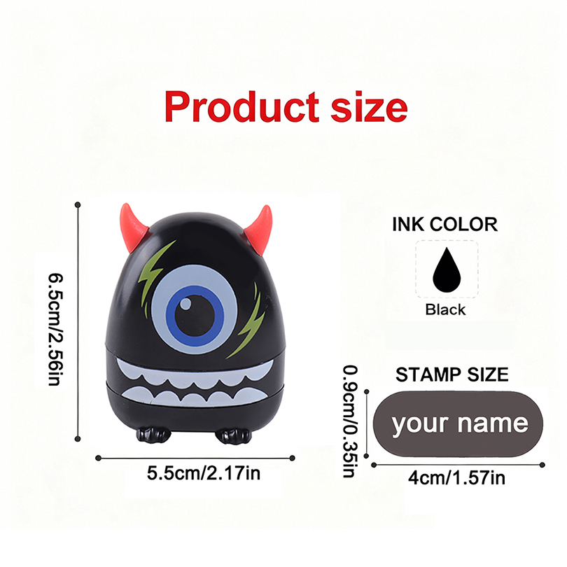 Custom Kids Name Stamp Cartoon – Self Inking Stamp Bewertung und Preis