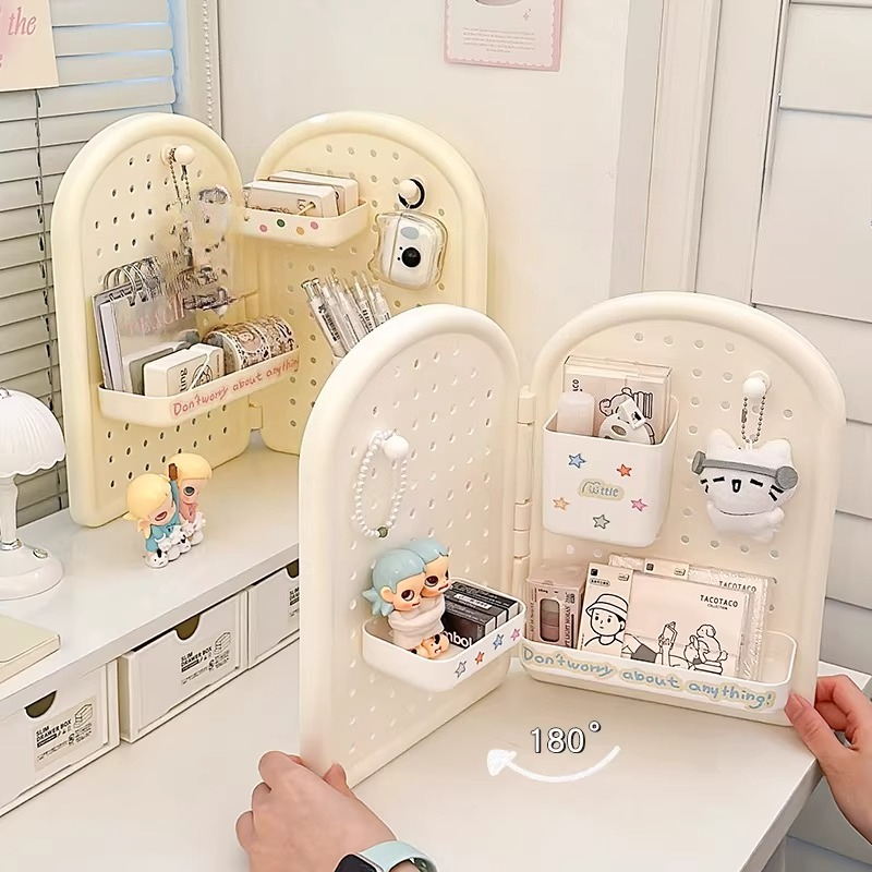 Cute Foldable Corner Pegboard  – Ideal Stationery & Office Supply Bewertung und Preis