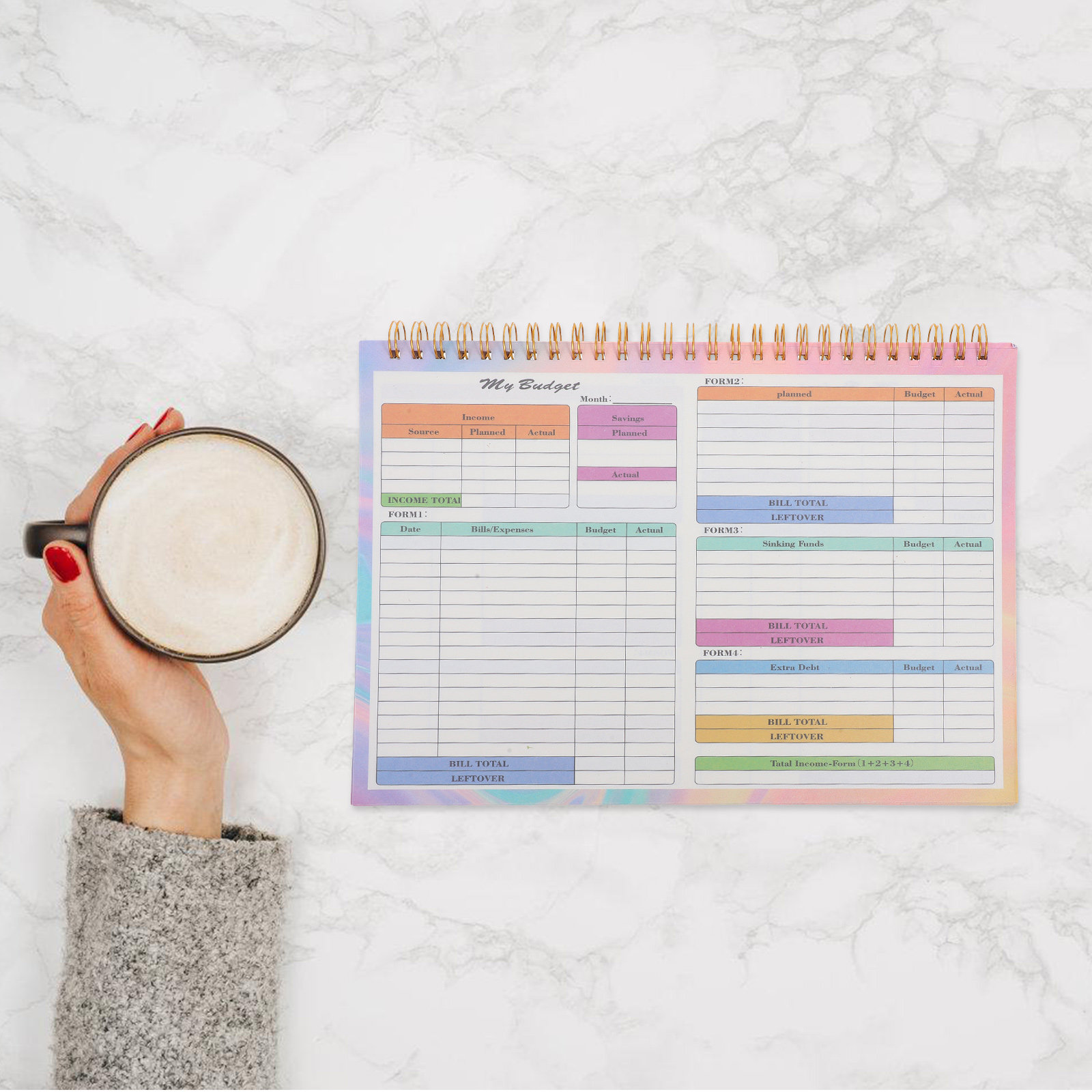 B5 Accounting Ledger Book Dail – Planner Weekly Budget Bewertung und Preis