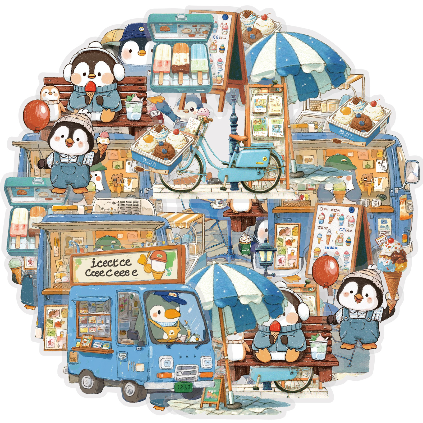 Etori Life 15Pcs Cute Penguin  – Stationery And Office Supply Stores Bewertung und Preis