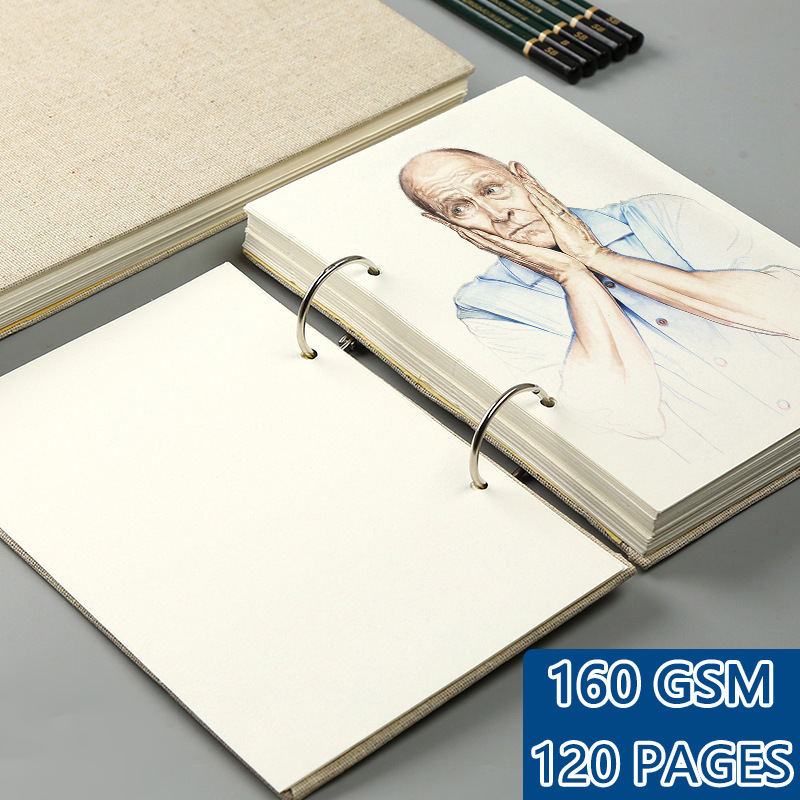 Ring-bound Loose-leaf 32K Thic – Art Sketchbook Ring Bewertung und Preis