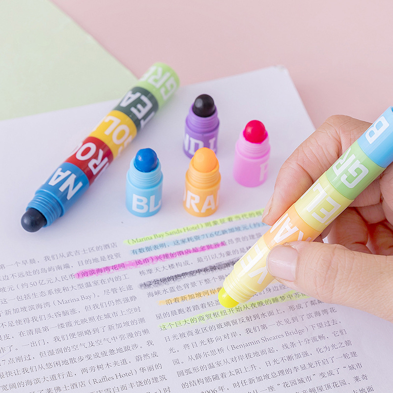 6/12 Colors Splice Mini Bible  – Highlighter Set Pastel Bewertung und Preis