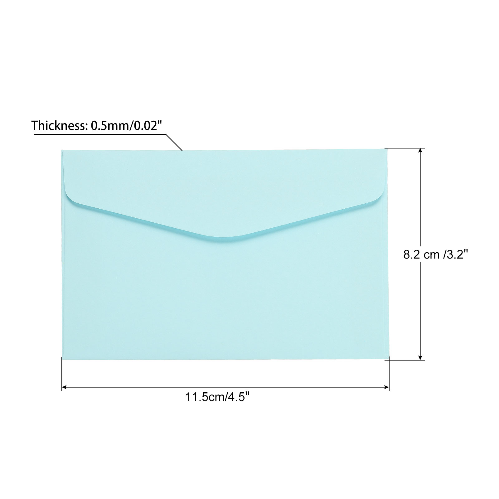 60Pcs Mini Envelopes 4.5 x 3.2 – Letter Envelope Kraft Bewertung und Preis