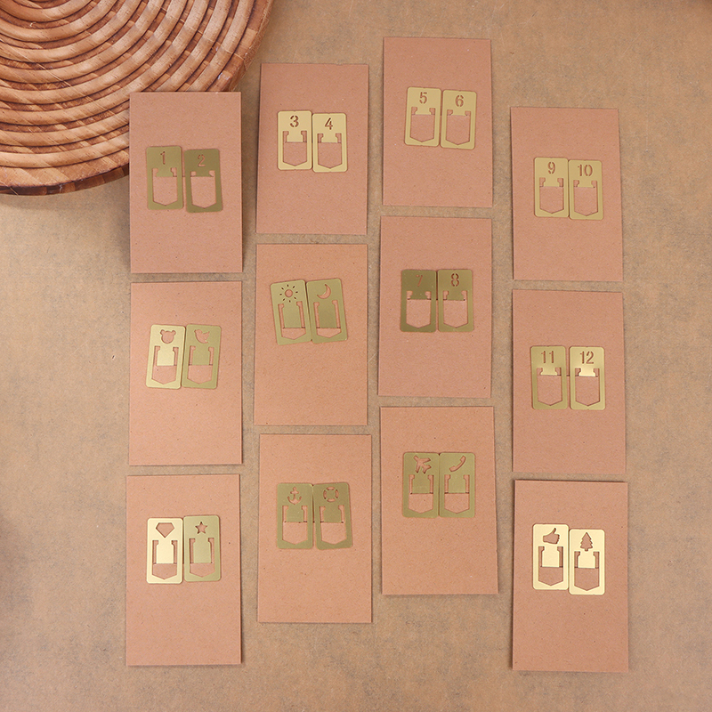 Vintage Stationery; 12pcs Bras – Ideal Stationery & Office Supply Bewertung und Preis