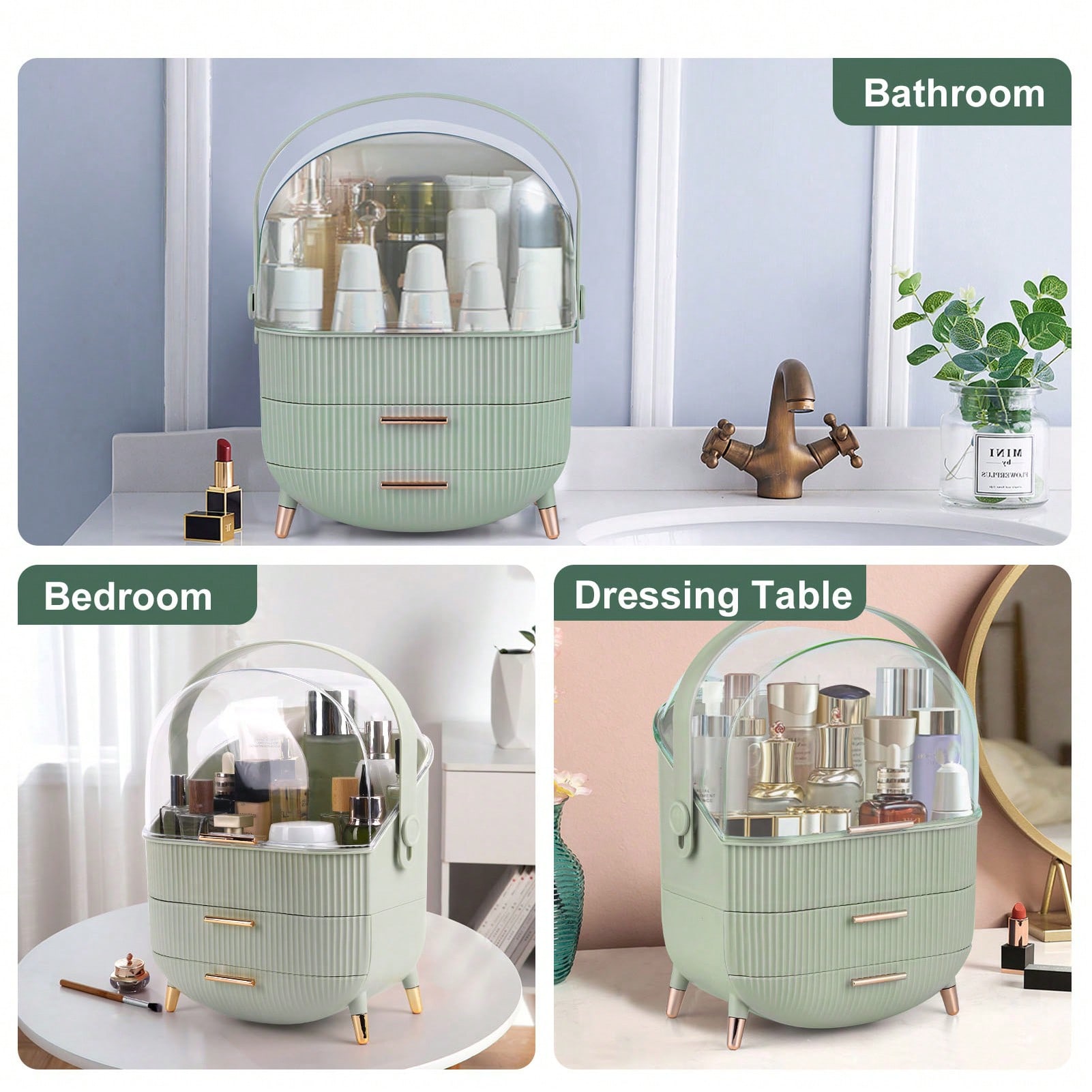 Makeup Organizer For Vanity, M – Ideal Stationery & Office Supply Bewertung und Preis