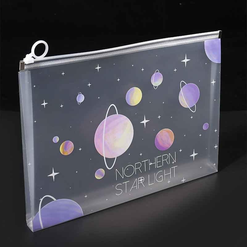 4/12pcs A4 Space Zipper Folder – Office Stationery And Supply Bewertung und Preis